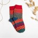 Christmas Casual Sheath Tribal Women Socks Five Pairs For A Set Sock